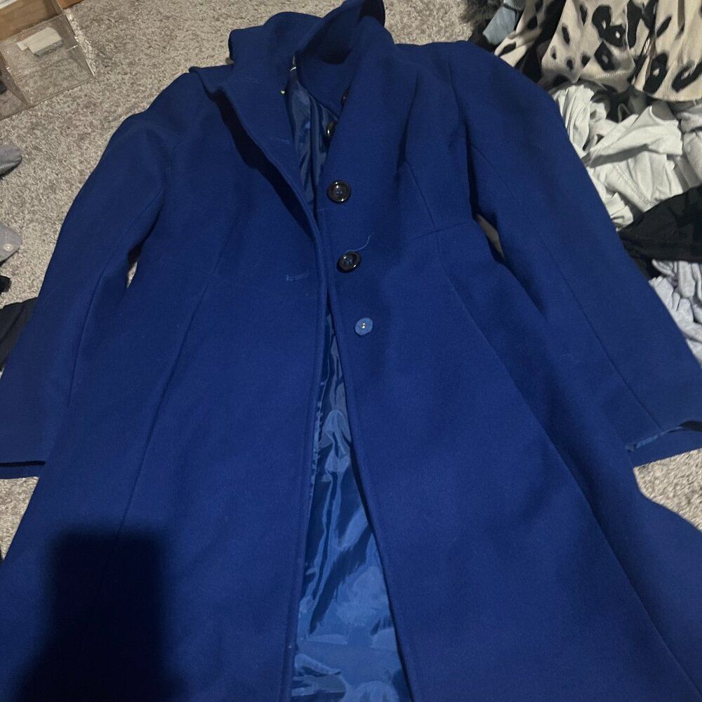Nicole Miller blue peacoat size 4‎